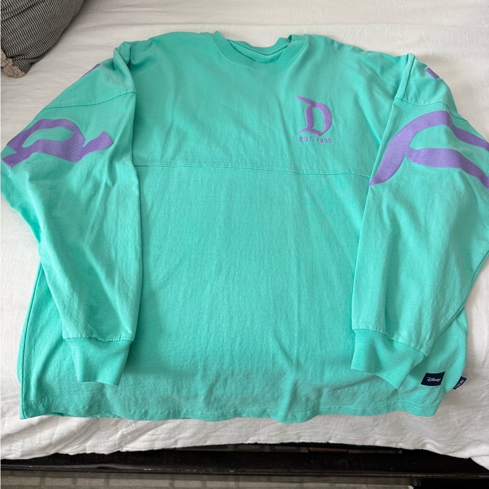 Disney Teal Shirt with Navy Accents